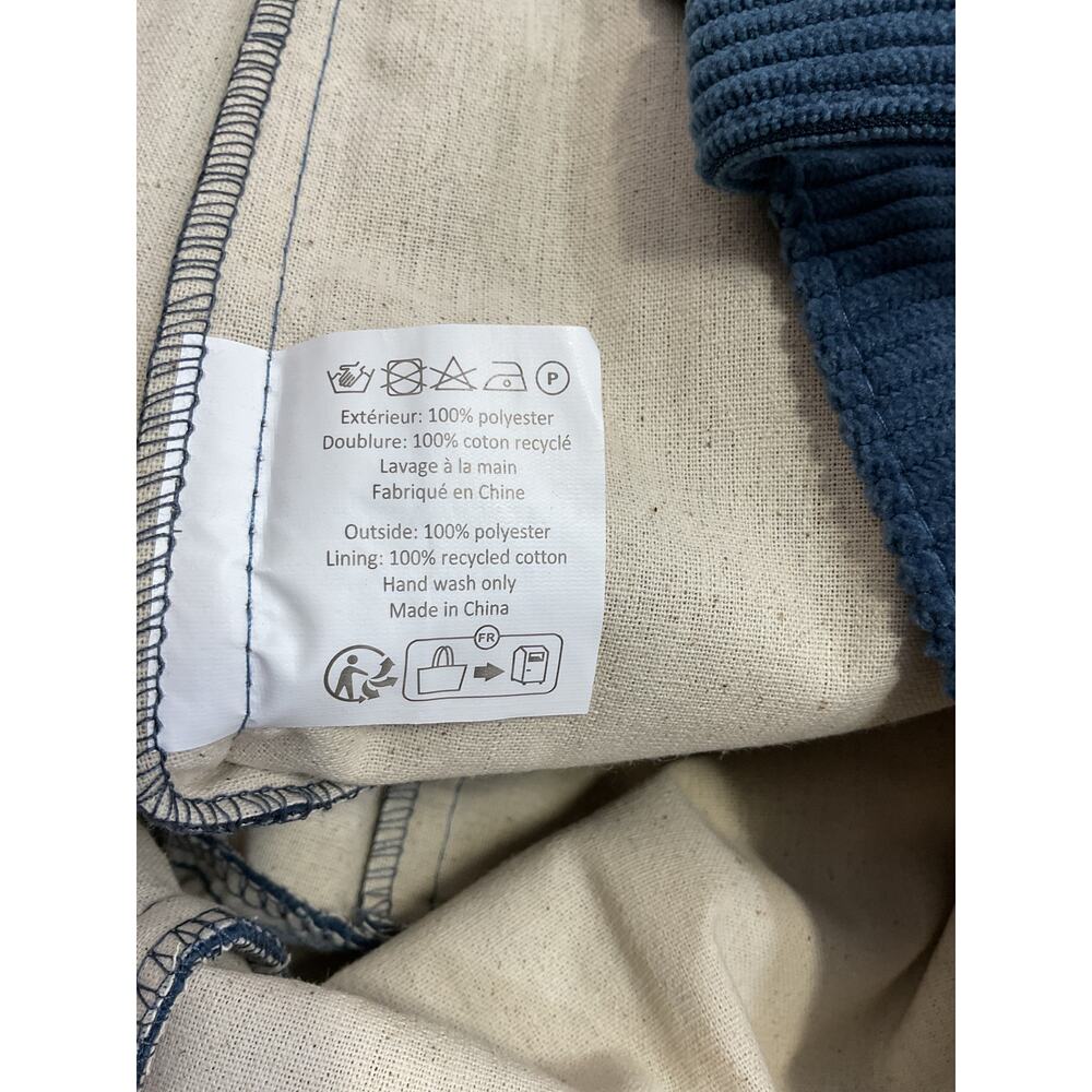 Sezane Corduroy Blue Tote Bag - Picture 5 of 5